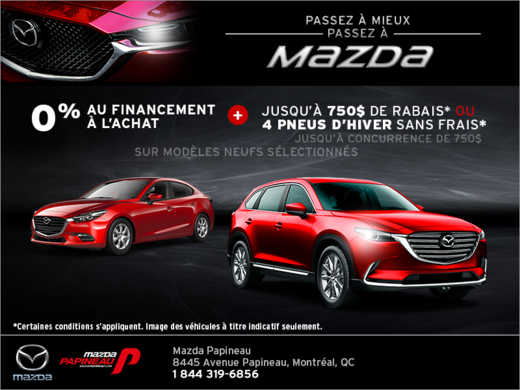 Passez à mieux, passez à Mazda