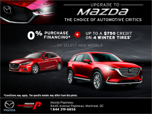 Upgrade to Mazda