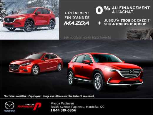 L'événement fin d'année de Mazda