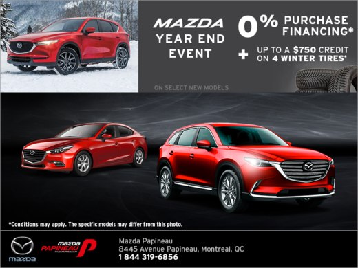 The Mazda Year End Event!