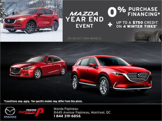 Mazda Year End Event!