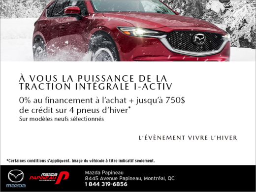 L'événement vive l'hiver Mazda!