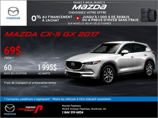 La Mazda CX-5 2017