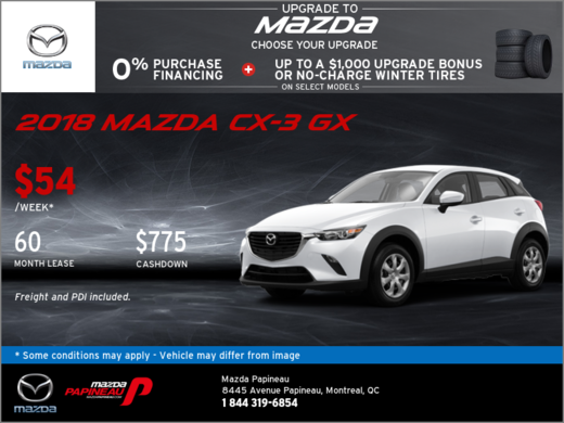 Get Our 2018 Mazda CX-3