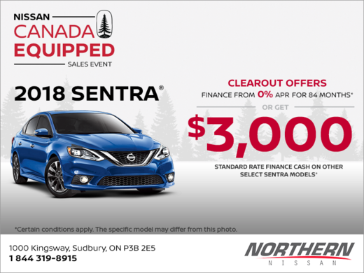 Finance the 2018 Sentra Today!