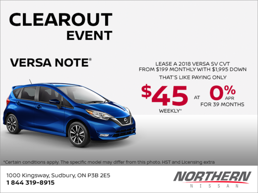 2018 Nissan Versa Note