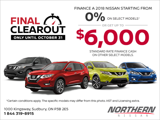 Nissan's Final Clearout Event