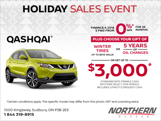 Get the 2018 Qashqai today!