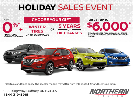 Nissan's Holiday Sales Event