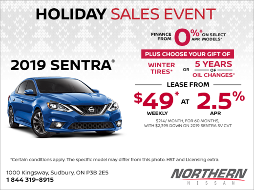 Get the 2019 Sentra Today!