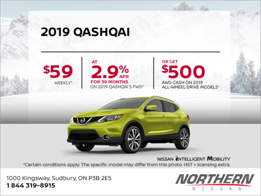 Get the 2019 Qashqai Today!