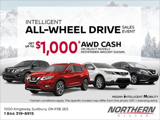Intelligent All-Wheel Drive Sales Event