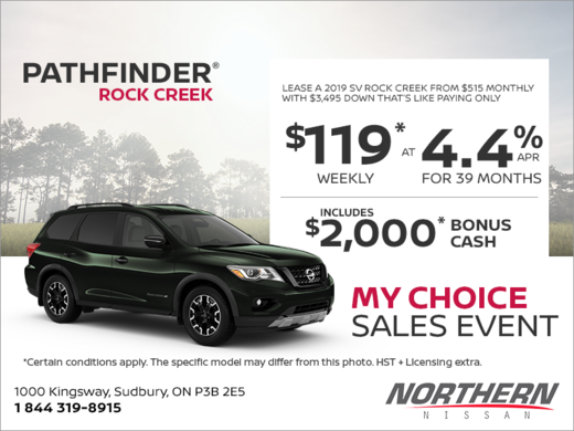 Get the 2019 Nissan Pathfinder Today!