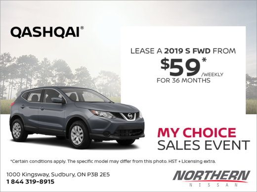 Get the 2019 Nissan Qashqai Today!