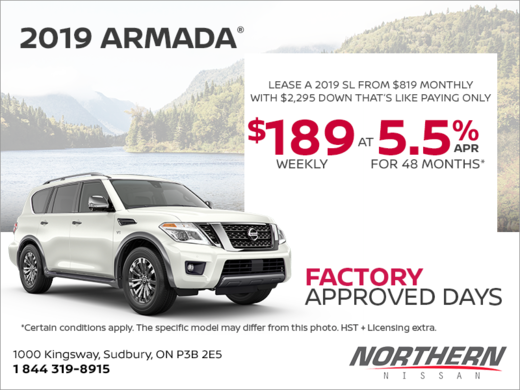 Get the 2019 Nissan Armada