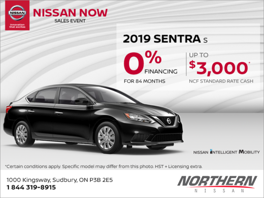Get the 2019 Sentra Today!