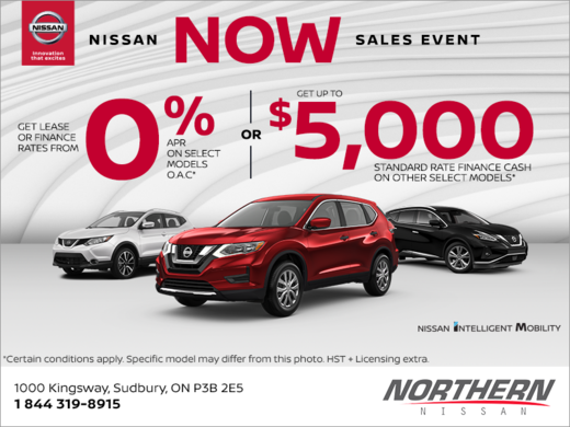 Nissan Now Sales Event!