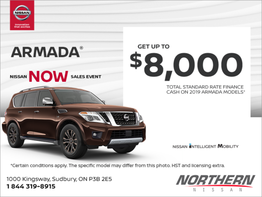 Get the 2019 Nissan Armada