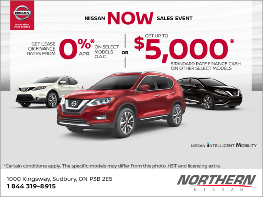 Nissan Now Sales Event!