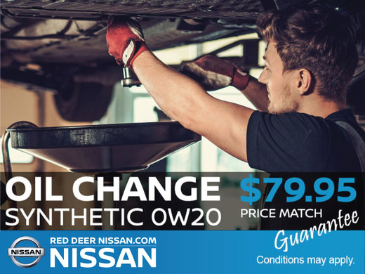 Synthetic Oil Change for only $79.95!