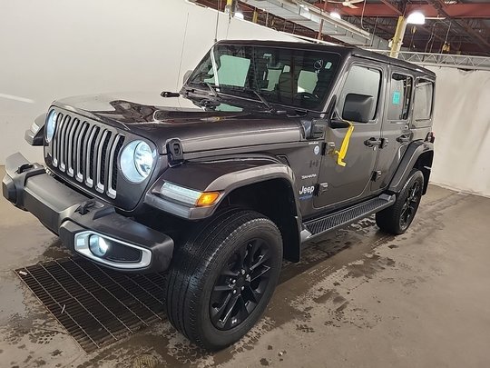 2021 Jeep Wrangler 4xe Unlimited Sahara DEUX TOITS INCLUS