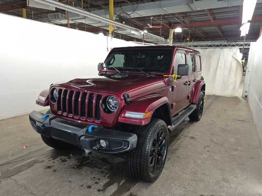 2022 Jeep Wrangler 4xe Unlimited Sahara DEUX TOITS INCLUS