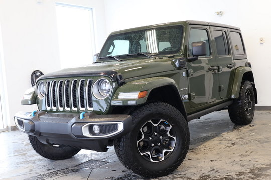 Jeep Wrangler 4xe Unlimited Sahara 4XE Cuir - GPS 2023