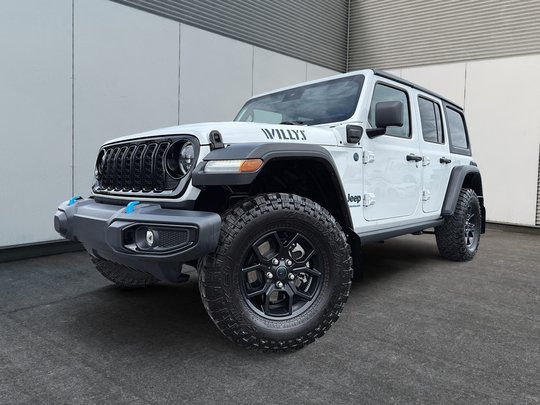 Jeep Wrangler 4xe WILLYS 4X4 // HYBRIDE // DEUX TOITS 2024