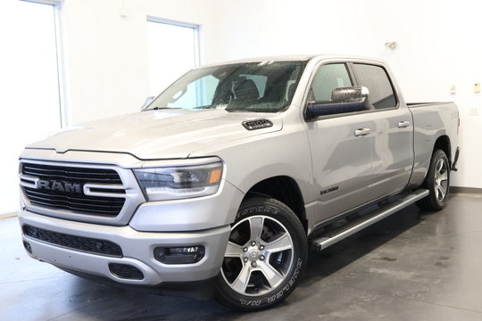 Ram 1500 SPORT + CREWCAB + BOITE 6'4'' + REGULATEUR ADAPT. 2019