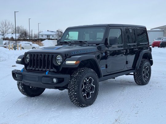 2021 Jeep Wrangler 4xe 4xe UNLIMITED RUBICON 4X4 // DEUX TOITS