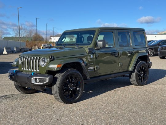 2023 Jeep Wrangler 4xe SAHARA 4X4 // CUIR // TEMPS FROID