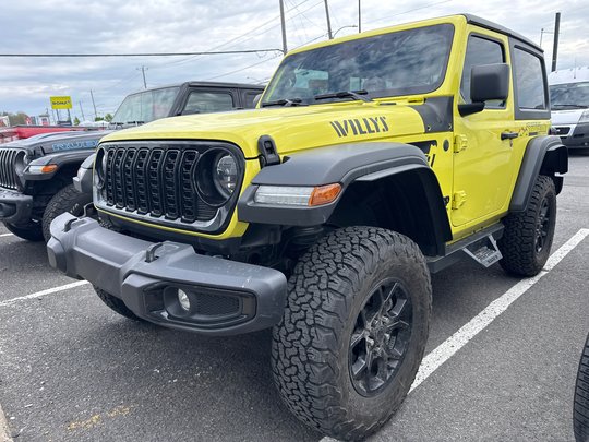 Jeep Wrangler WILLYS 4X4 TOIT-RIGIDE 2024