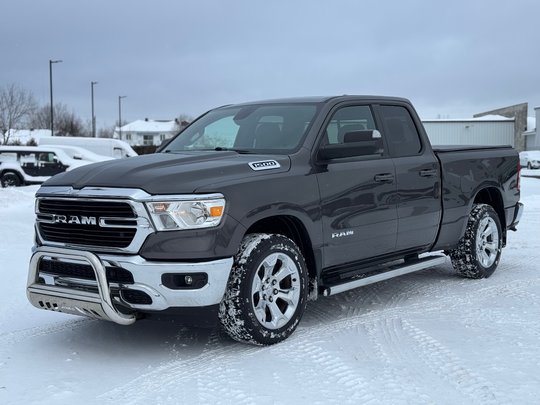 2021 Ram 1500 BIGHORN QUADCAB 4X4 // ROUES 20''