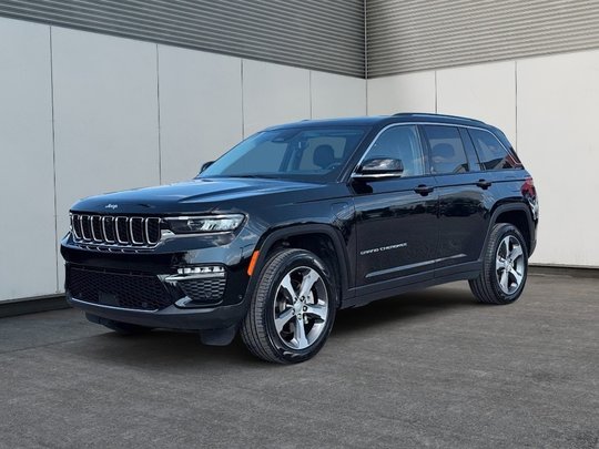 2022 Jeep Grand Cherokee 4xe DVD // CUIR // ECRANS PASSAGERS ARRIÈRES