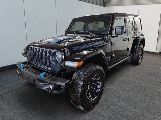 Jeep Wrangler 4XE Unlimited Rubicon UNLIMITED RUBICON CUIR BRUN 2022