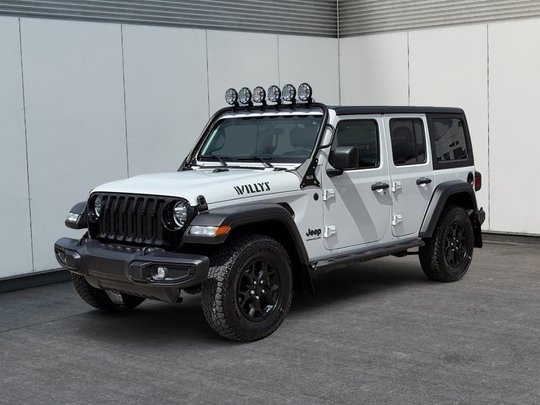 2023 Jeep Wrangler WILLYS 4X4 V6 // TEMPS FROIDS