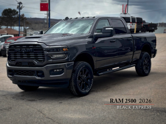 2026 Ram 2500 BLACK EXPRESS