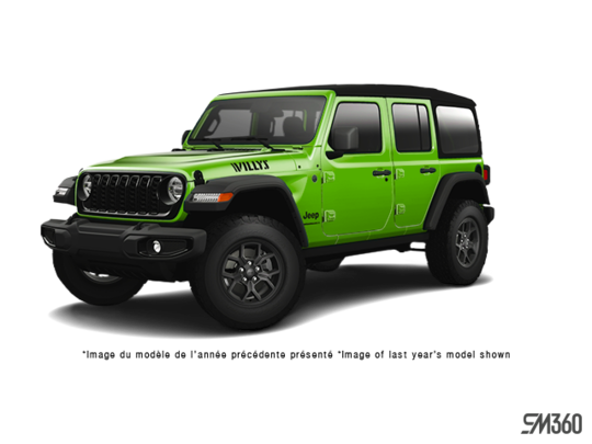 Jeep Wrangler 4-Door WILLYS 2026
