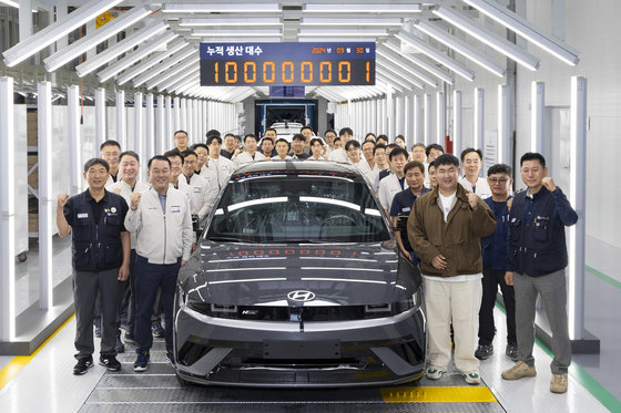 Hyundai: 100 millions de véhicules assemblés