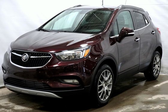 New 2018 Buick Encore Sport Touring Awd Black Cherry