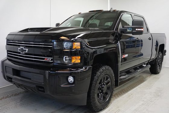 New 2018 Chevrolet Silverado 2500HD LTZ, Duramax, Crew Cab GBA - Black ...