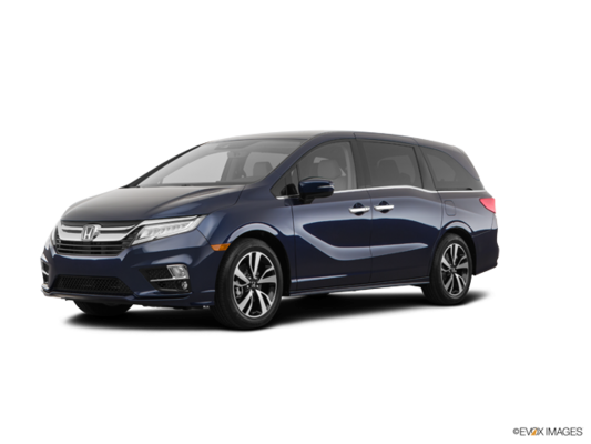 obsidian blue honda odyssey