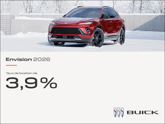 Procurez-vous la Buick Envision 2026