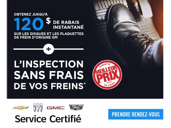 Campagne de freins printanière