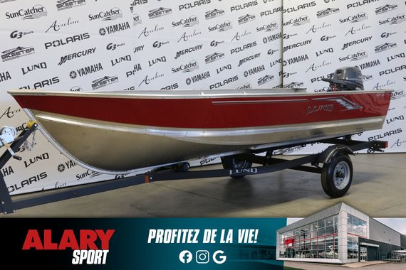 2025 LUND SSV-16 + YAMAHA 25 HP & remorque