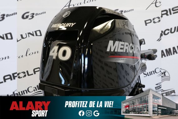 Mercury 40ELHPT DÉMARREUR ÉLÈCTRIQUE, LONG (20 POUCES) 2025