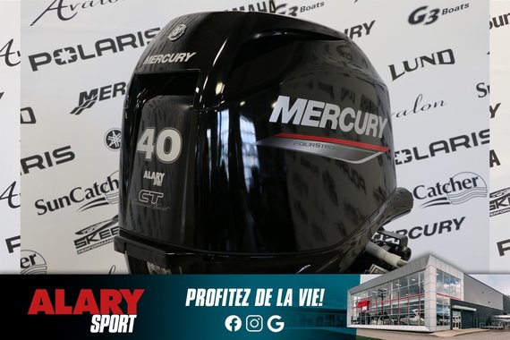 Mercury 40ELPT CT DÉMARREUR ÉLÈCTRIQUE, LONG (20 POUCES) 2025