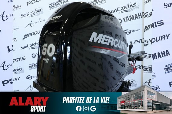 Mercury 60ELHPT DÉMARREUR ÉLÈCTRIQUE, LONG (20 POUCES) 2025