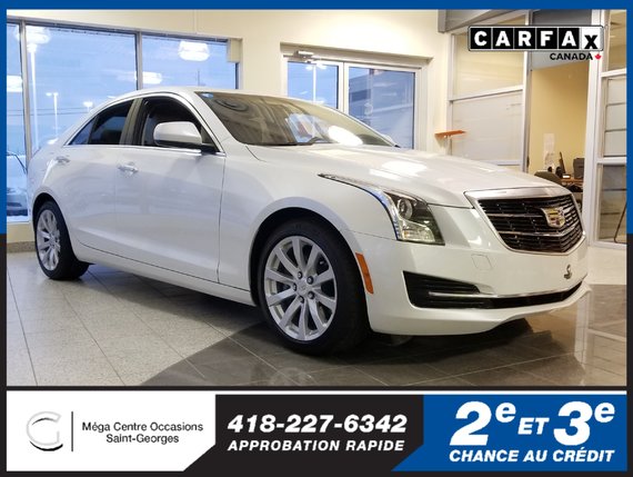 Cadillac ATS Sedan RWD / 2.0L turbo / caméra recul 2017