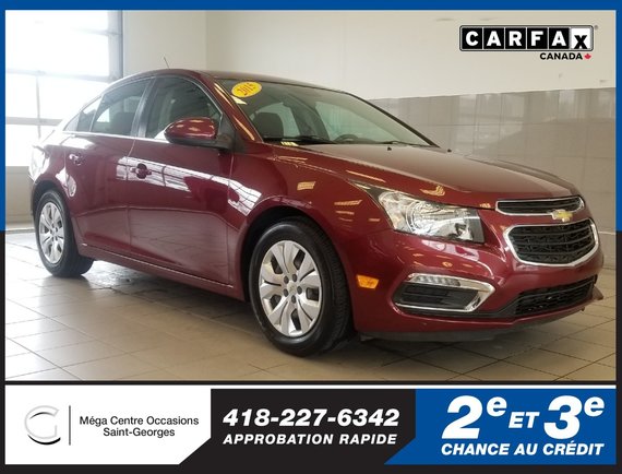 Chevrolet Cruze LT / turbo / démarreur 2015